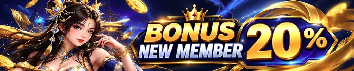 BONUS NEW MEMBER 20%